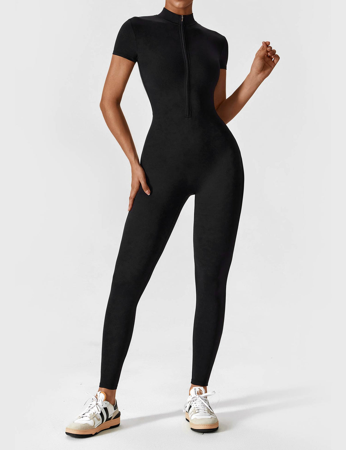 Gymfit Jumpsuit - short with zipper - Gymfit