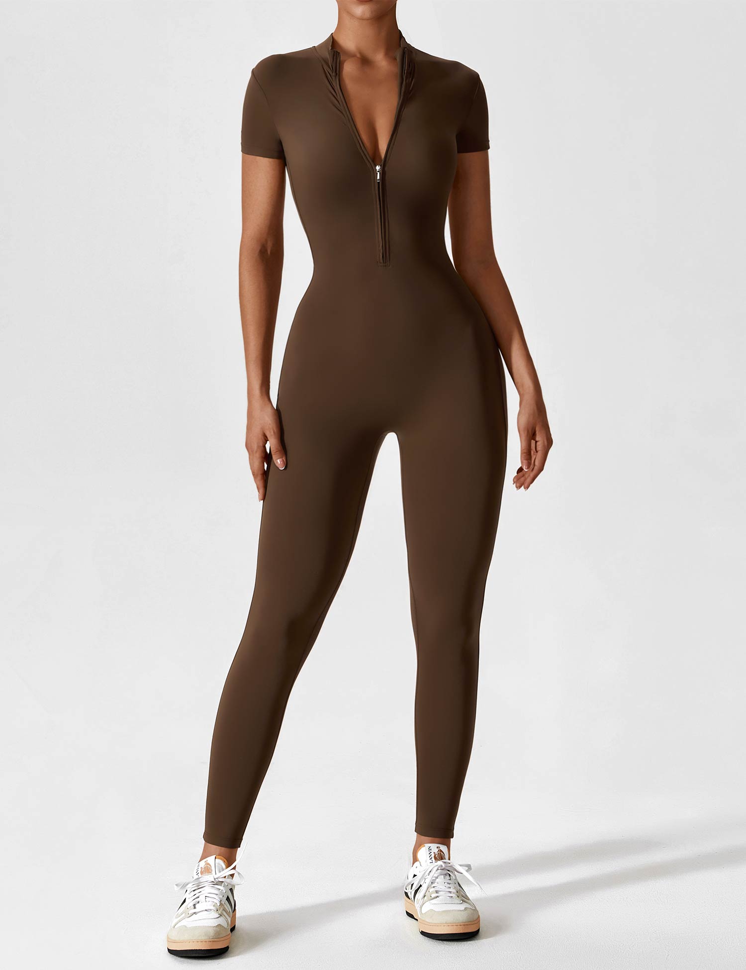 Gymfit Jumpsuit - short with zipper - Gymfit