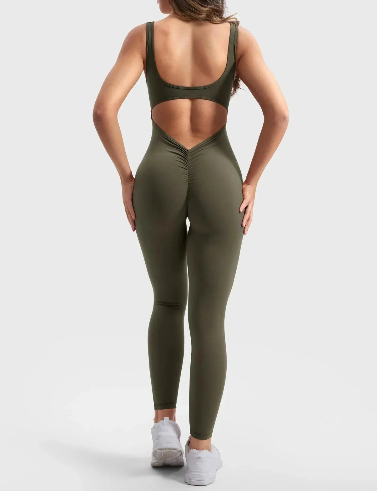 Gymfit jumpsuit with V-neck - Gymfit