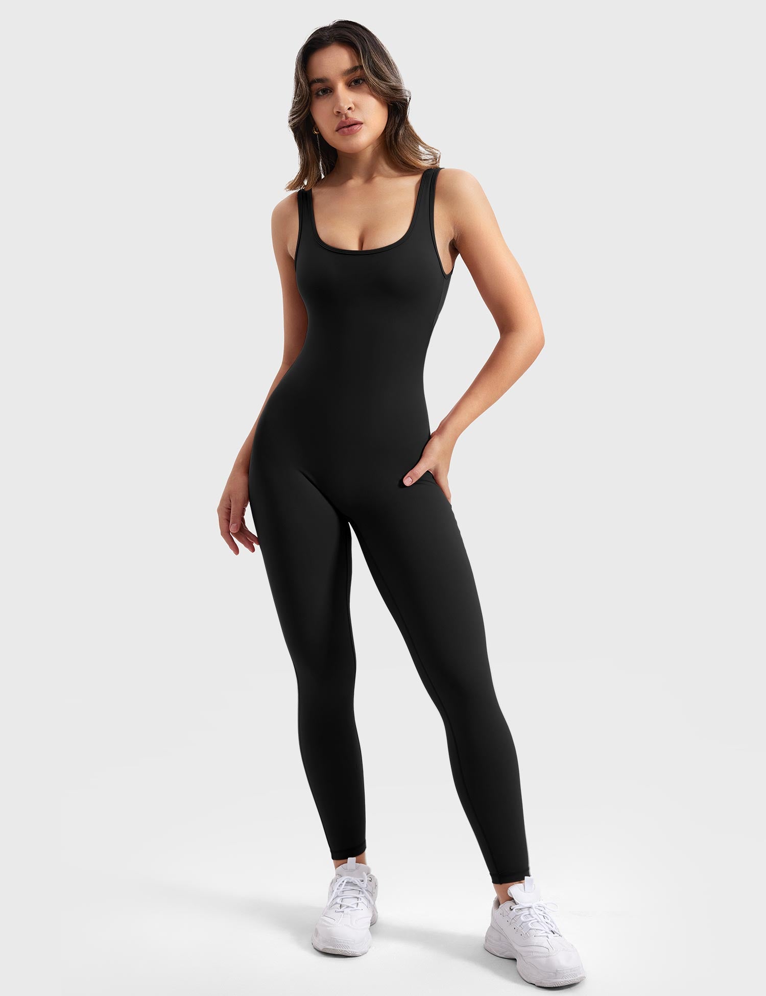 Gymfit Jumpsuit with V-neck - Gymfit