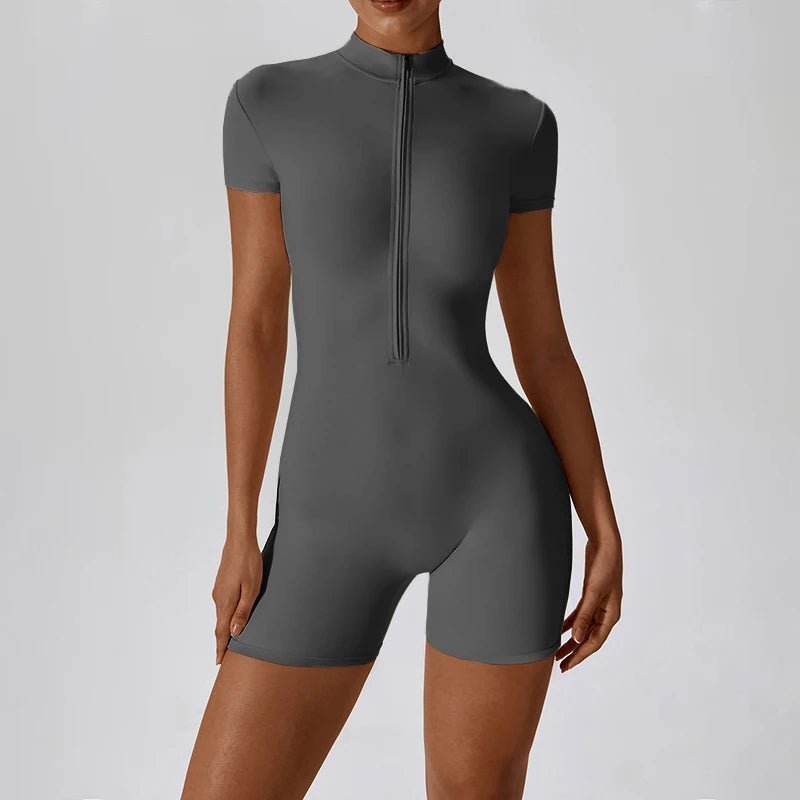 Gymfit Jumpsuit - short with zipper - Gymfit