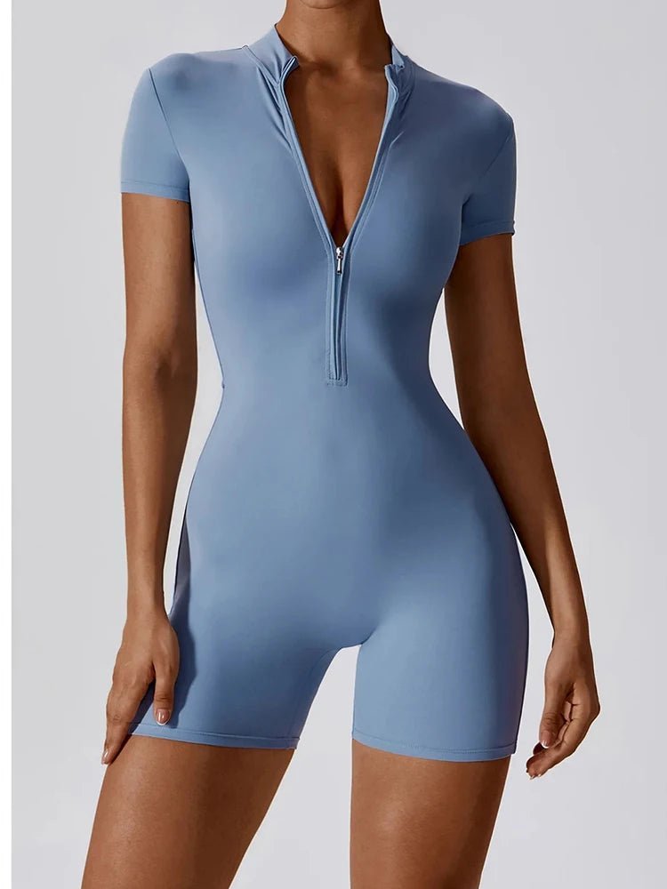 Gymfit Jumpsuit - short with zipper - Gymfit