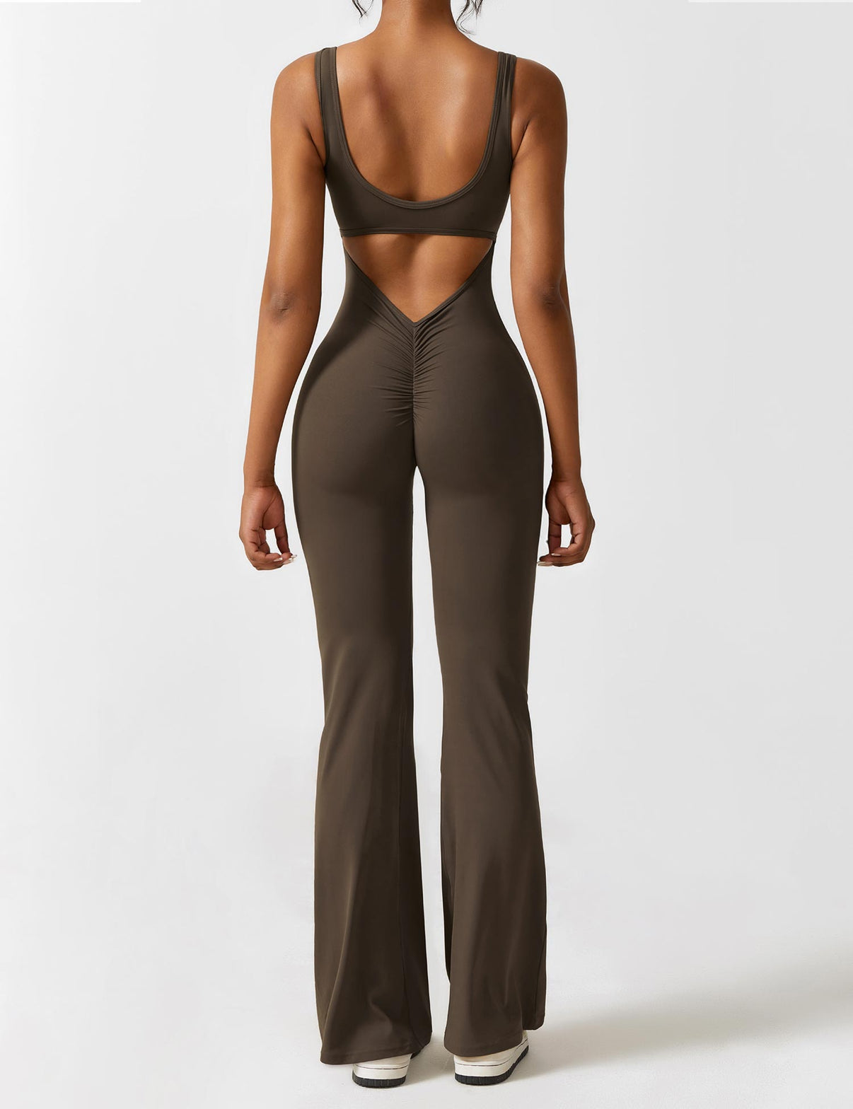 Gymfit Jumpsuit V - Back Flare Leg - Gymfit