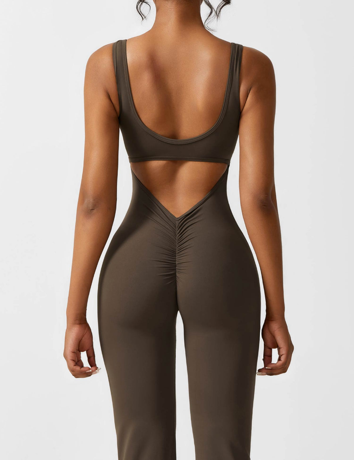 Gymfit Jumpsuit V - Back Flare Leg - Gymfit