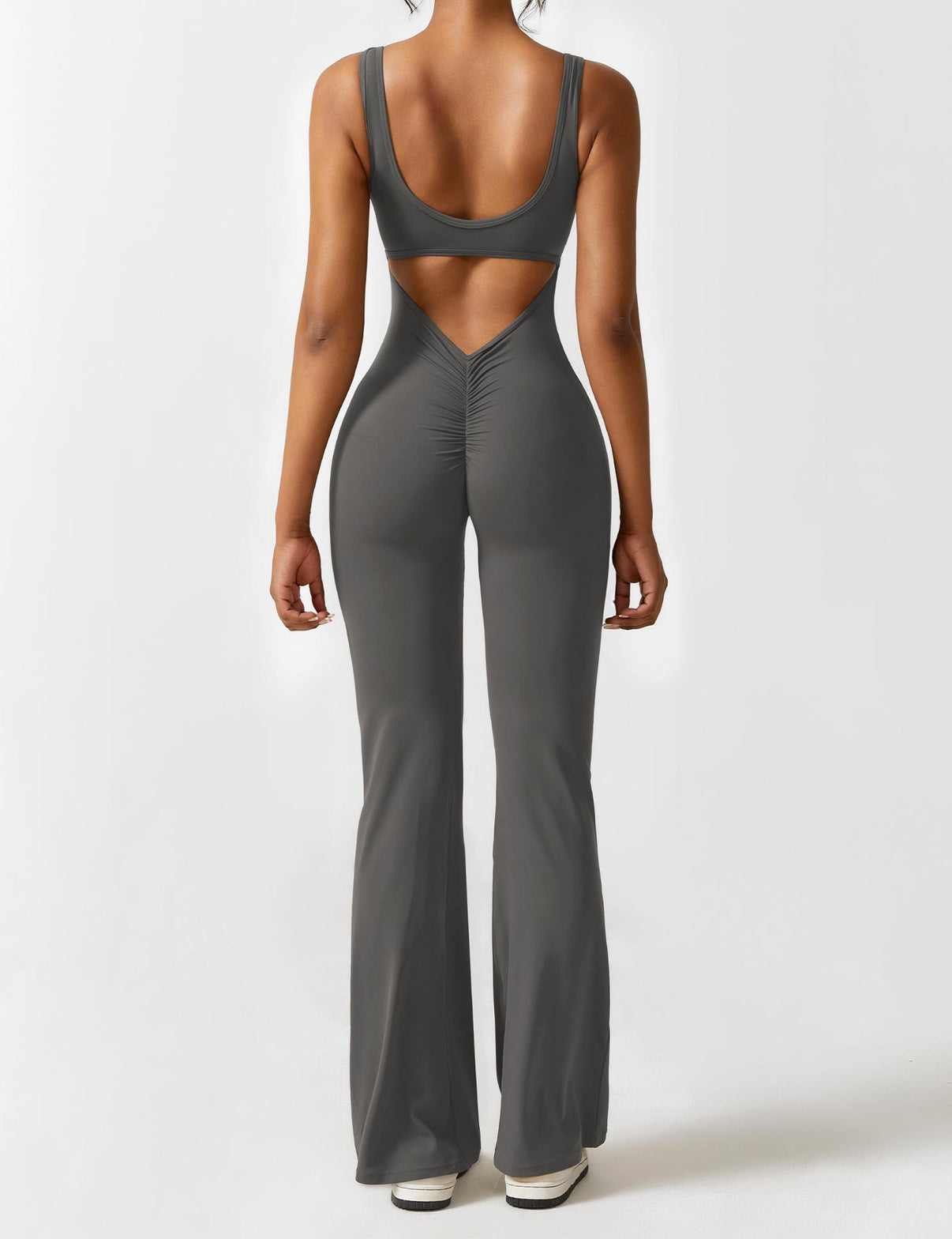 Gymfit Jumpsuit V - Back Flare Leg - Gymfit