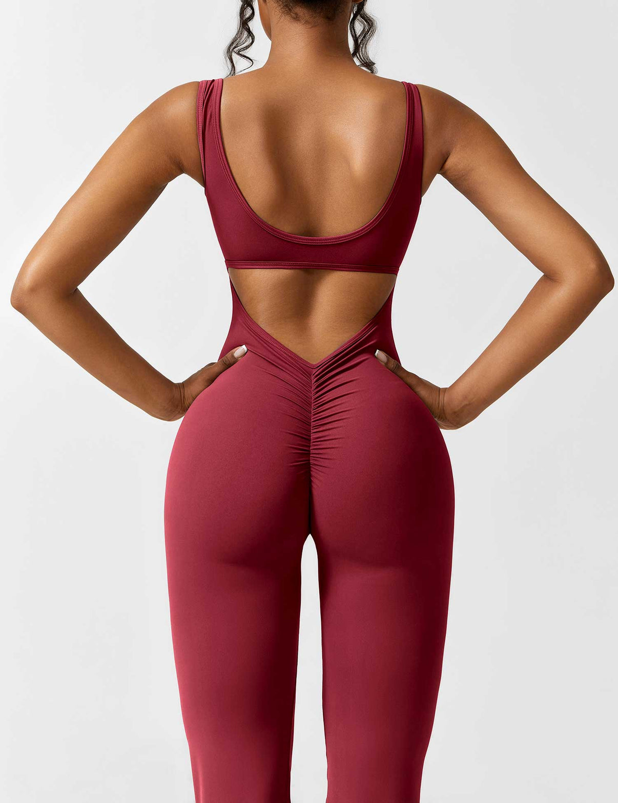 Gymfit Jumpsuit V - Back Flare Leg - Gymfit