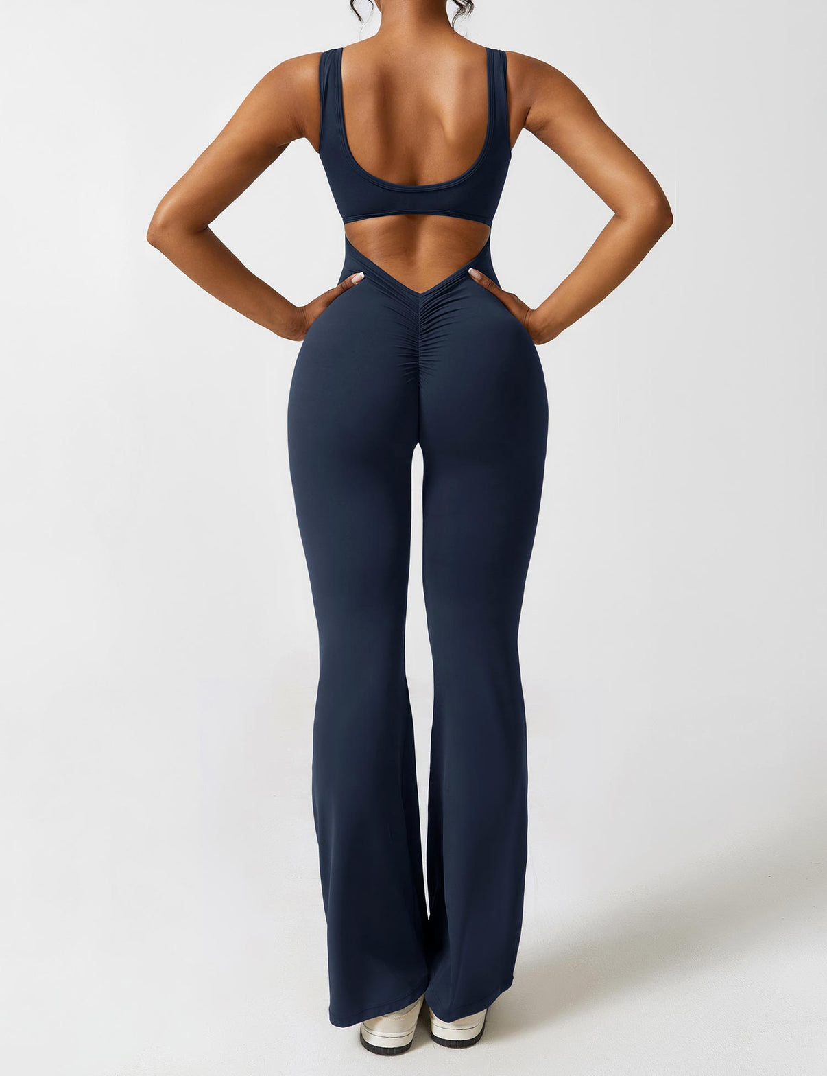 Gymfit Jumpsuit V - Back Flare Leg - Gymfit