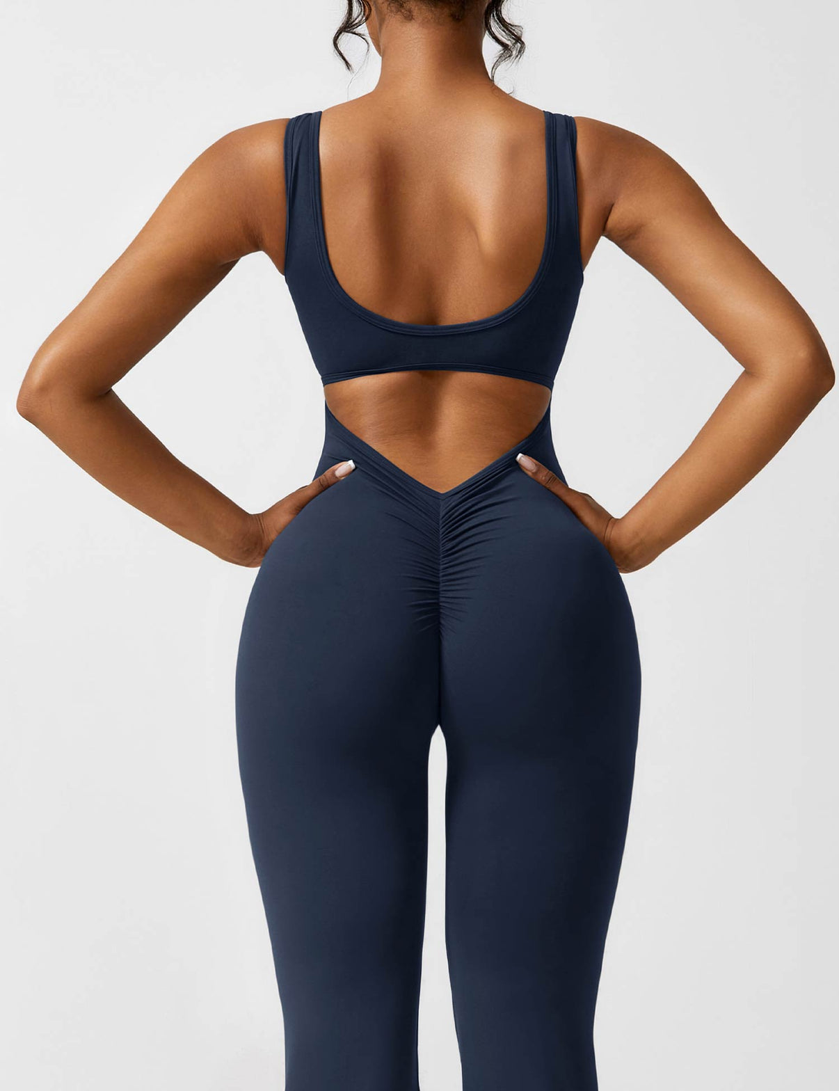 Gymfit Jumpsuit V - Back Flare Leg - Gymfit