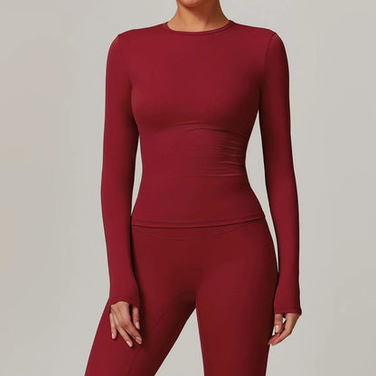 Gymfit long sleeve t-shirts with crew neck - Gymfit