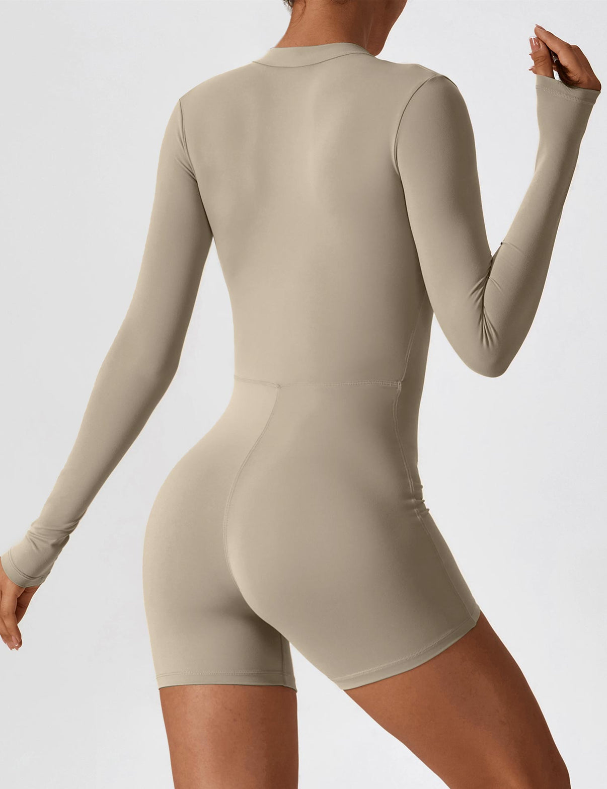 Gymfit Long Sleeve Zipper Overall - Gymfit