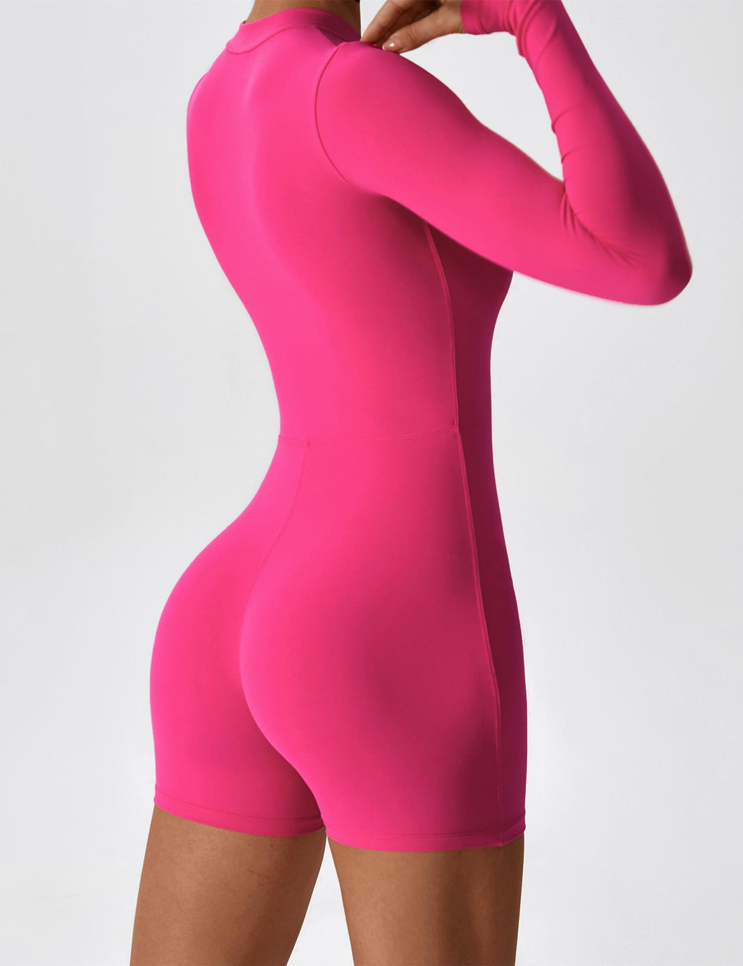 Gymfit Long Sleeve Zipper Bodysuit - Gymfit