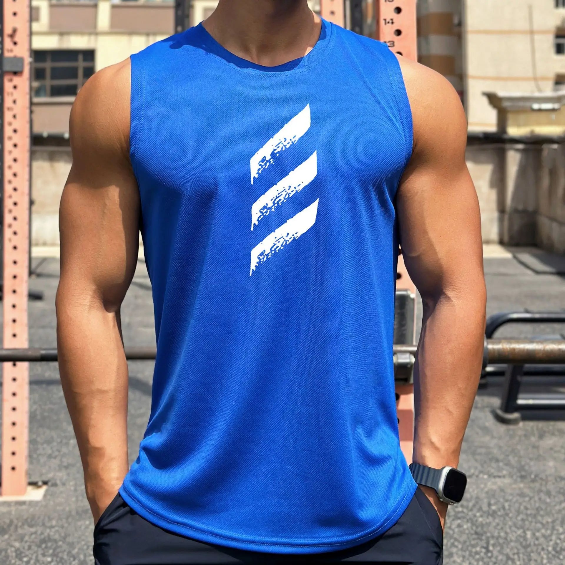 Gymfit Mesh Stripe Top - Gymfit