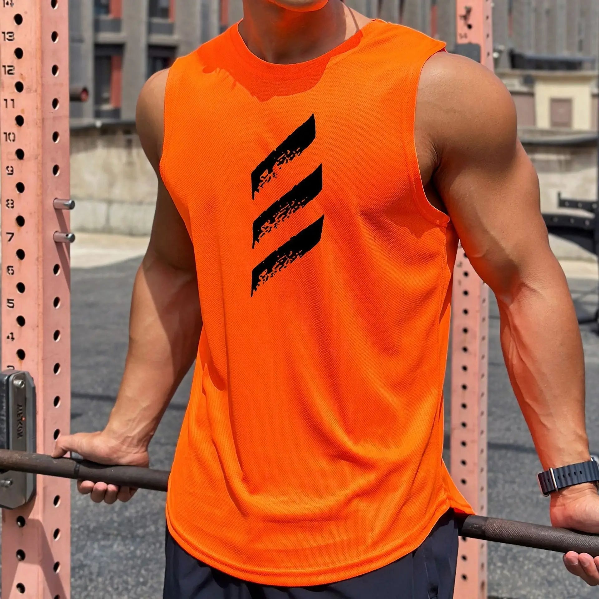 Gymfit Mesh Stripe Top - Gymfit