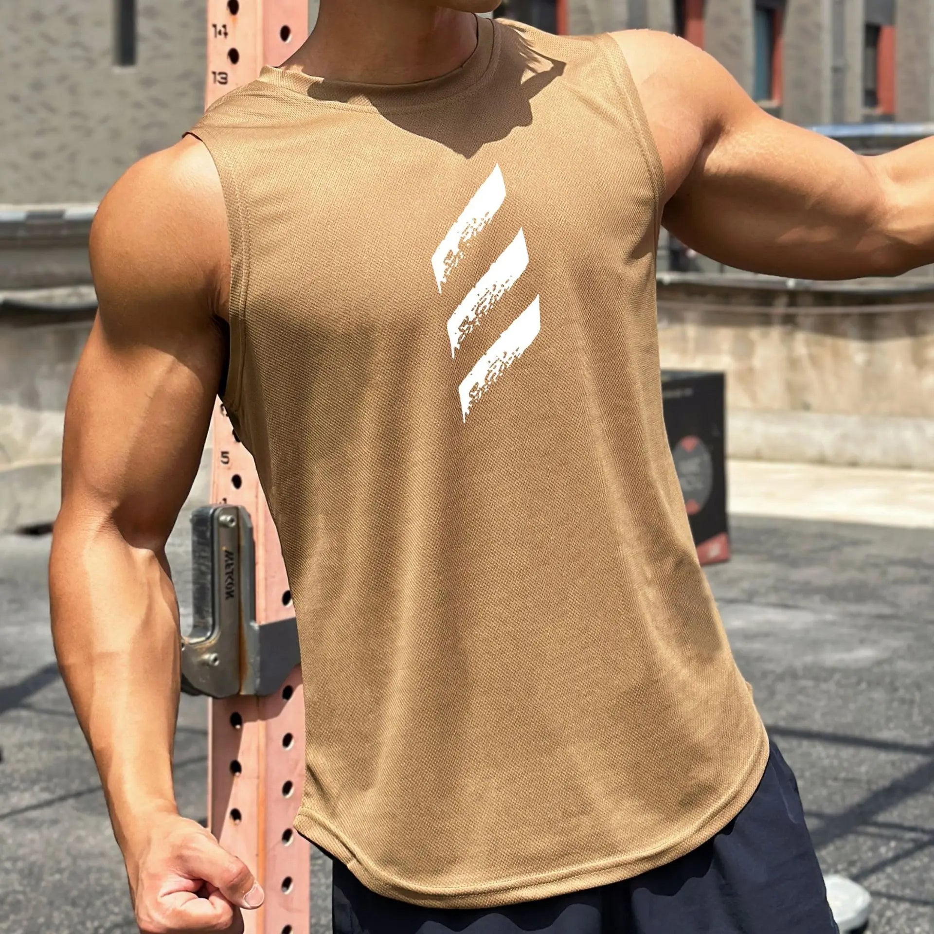 Gymfit Mesh Stripe Top - Gymfit