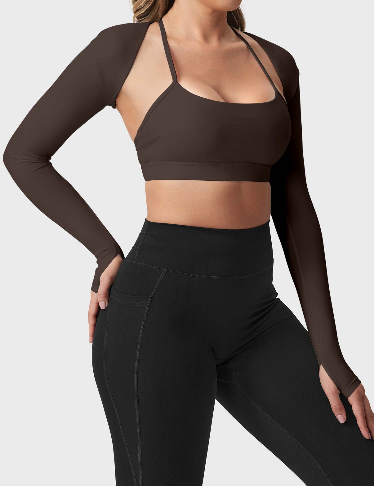 Gymfit Mini Long Sleeve Bolero Shrug - Gymfit
