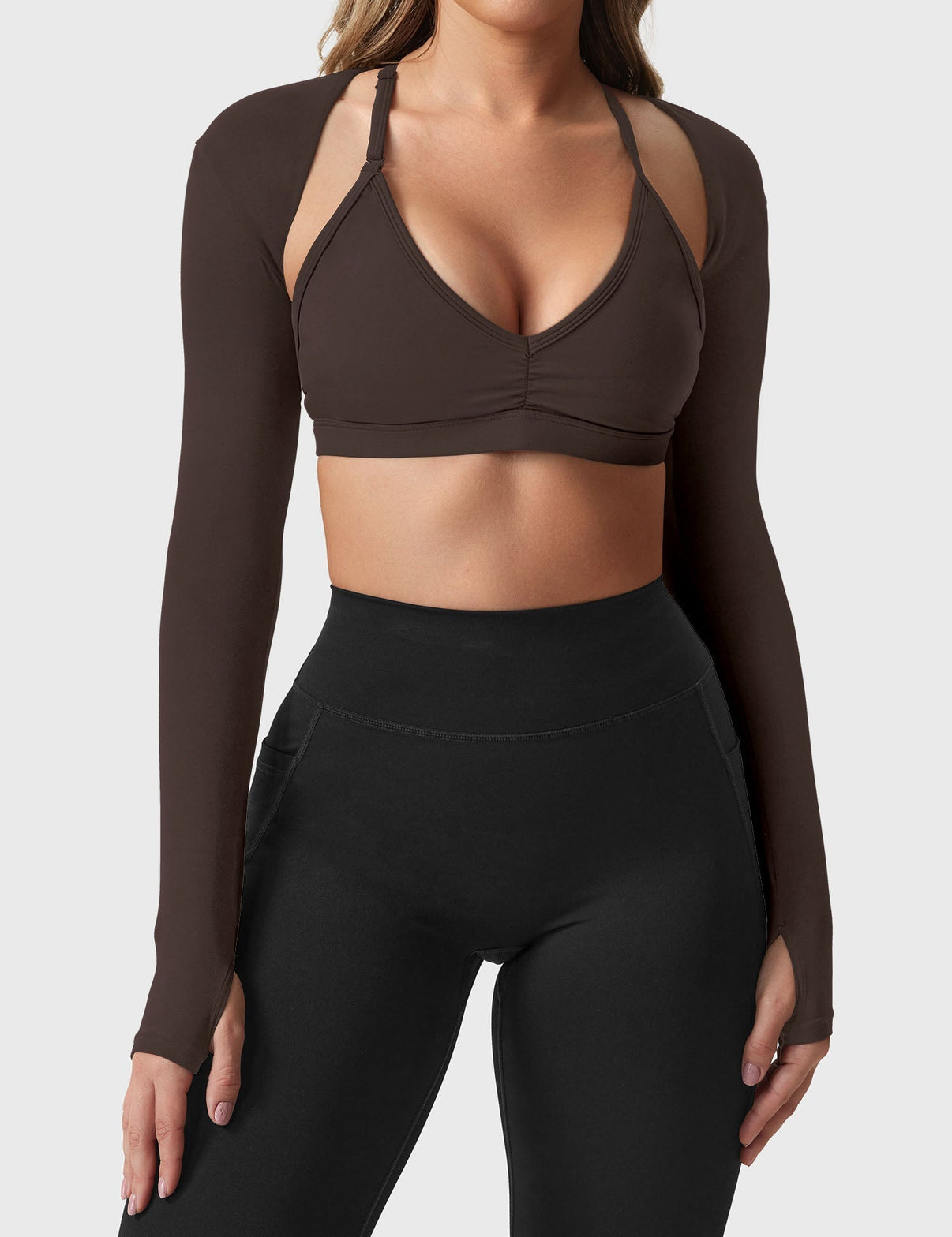 Gymfit Mini Long Sleeve Bolero Shrug - Gymfit