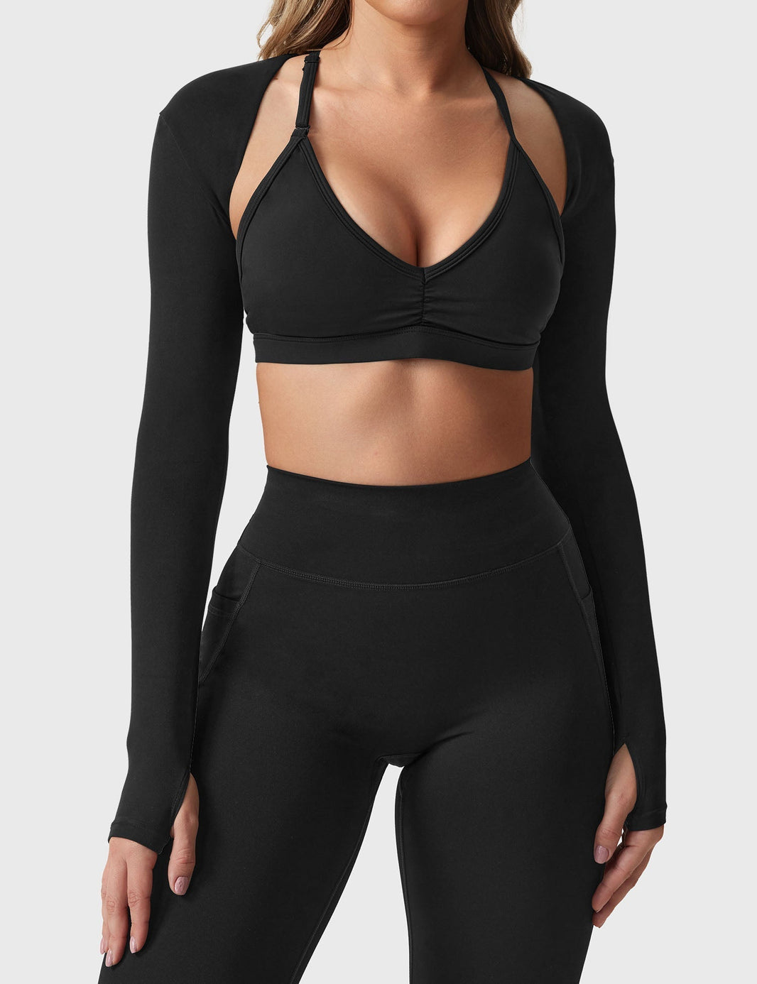Gymfit Mini Long Sleeve Bolero Shrug - Gymfit