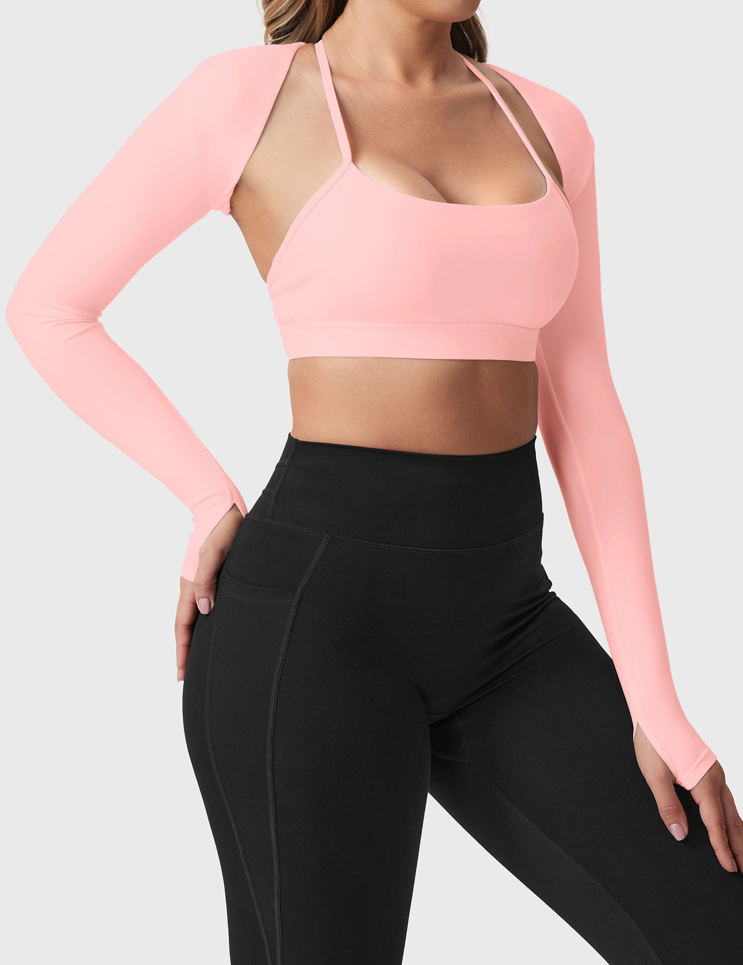 Gymfit Mini Long Sleeve Bolero Shrug - Gymfit
