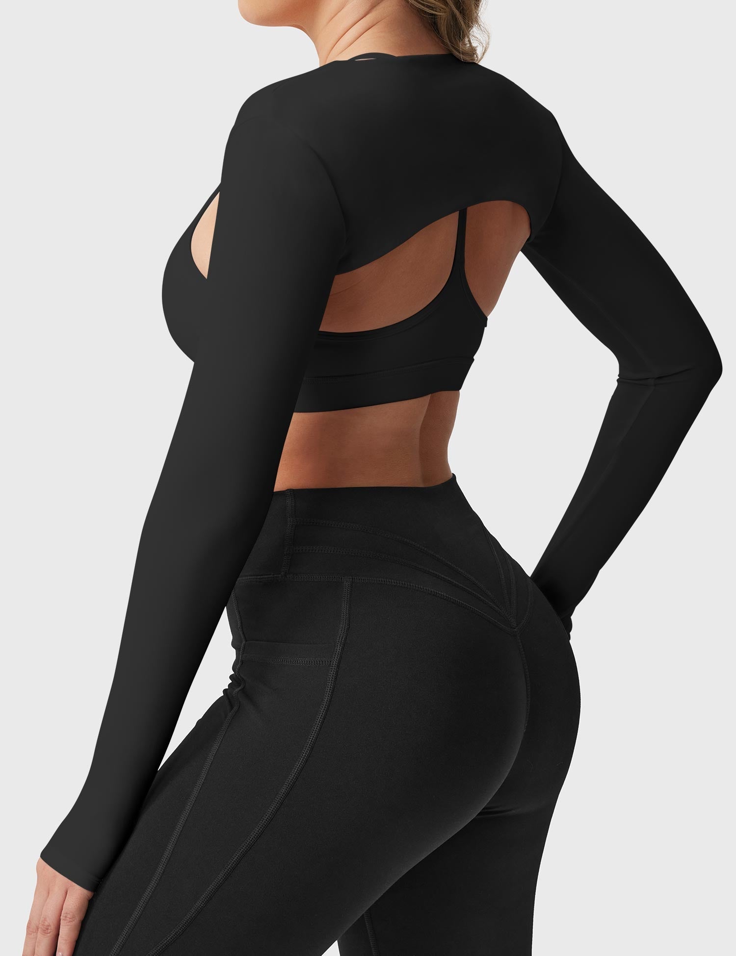 Gymfit Mini Long Sleeve Bolero Shrug - Gymfit