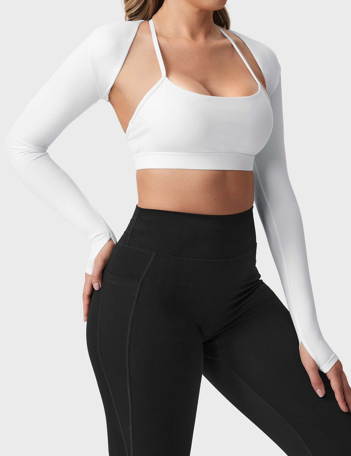 Gymfit Mini Long Sleeve Bolero Shrug - Gymfit