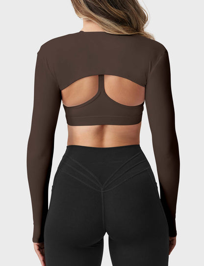 Gymfit Mini Long Sleeve Bolero Shrug - Gymfit