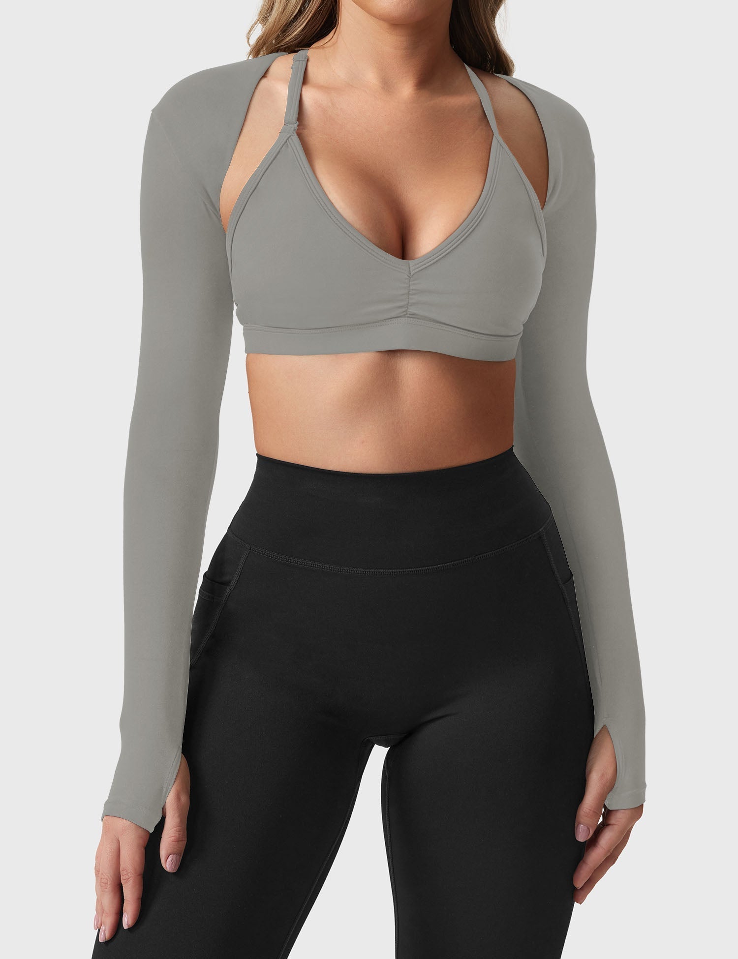 Gymfit Mini Long Sleeve Bolero Shrug - Gymfit