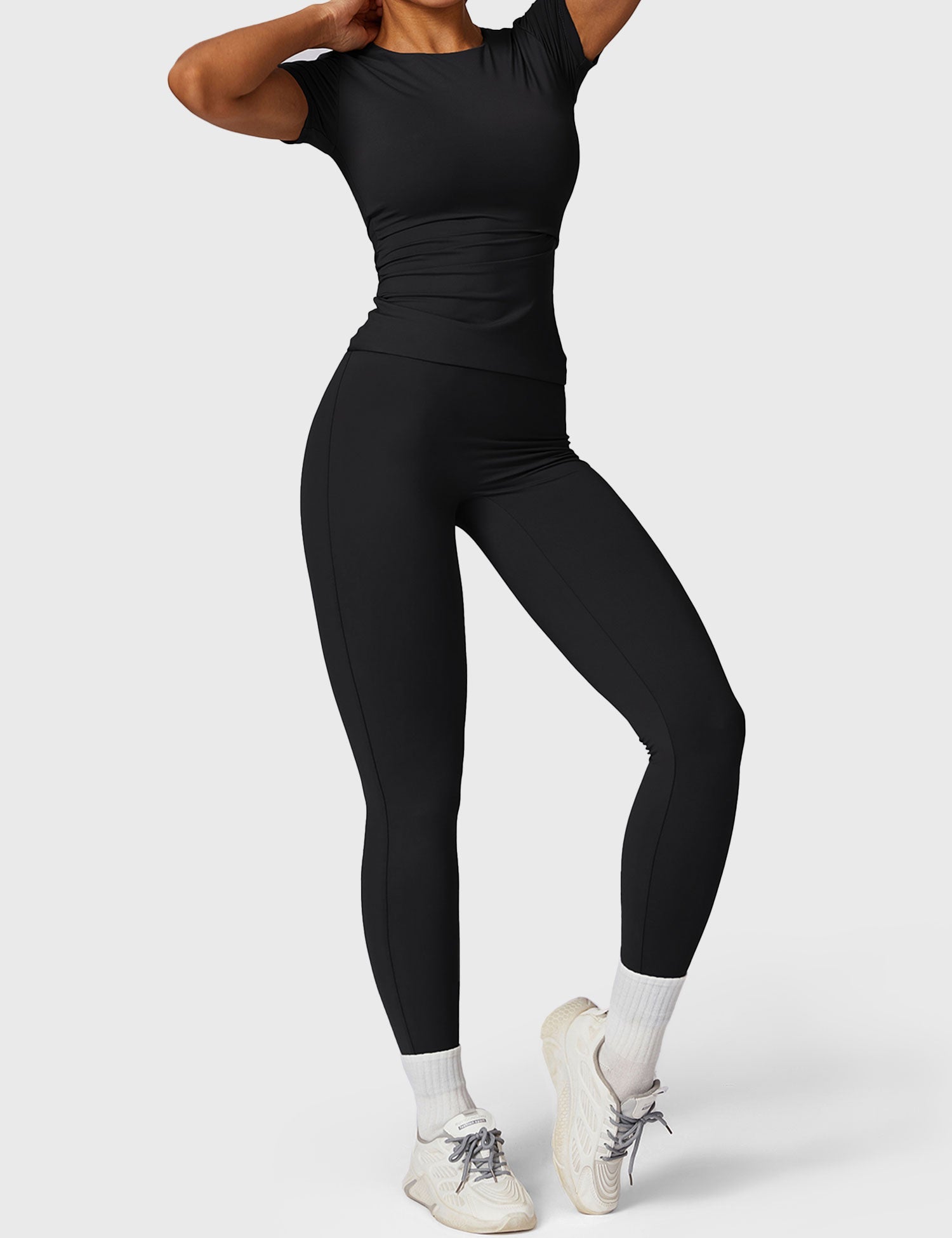 Gymfit T-shirt with short sleeves and a round neck - Gymfit