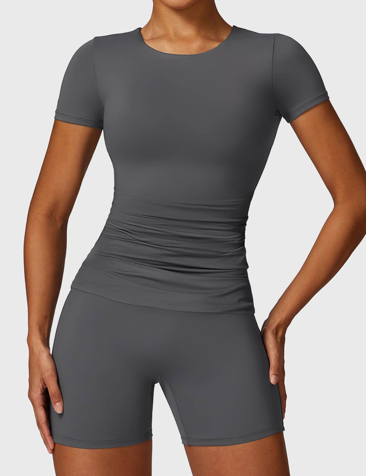 Gymfit T-shirt with short sleeves and round neckline - Gymfit