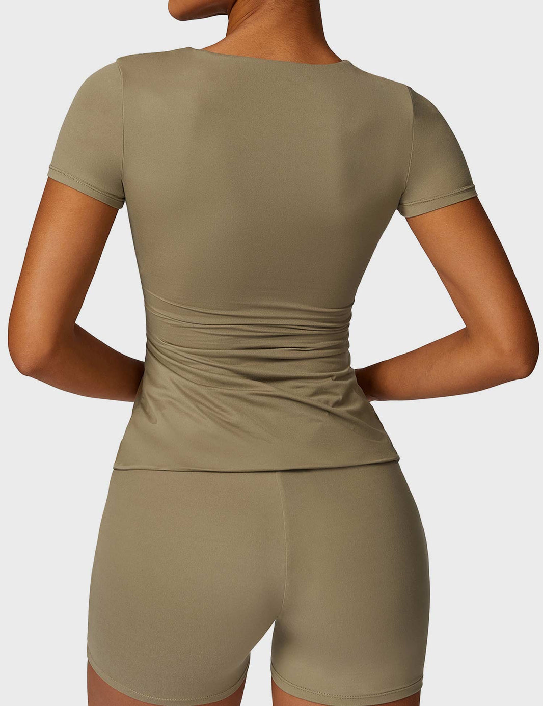 Gymfit T-shirt with short sleeves and a round neckline - Gymfit