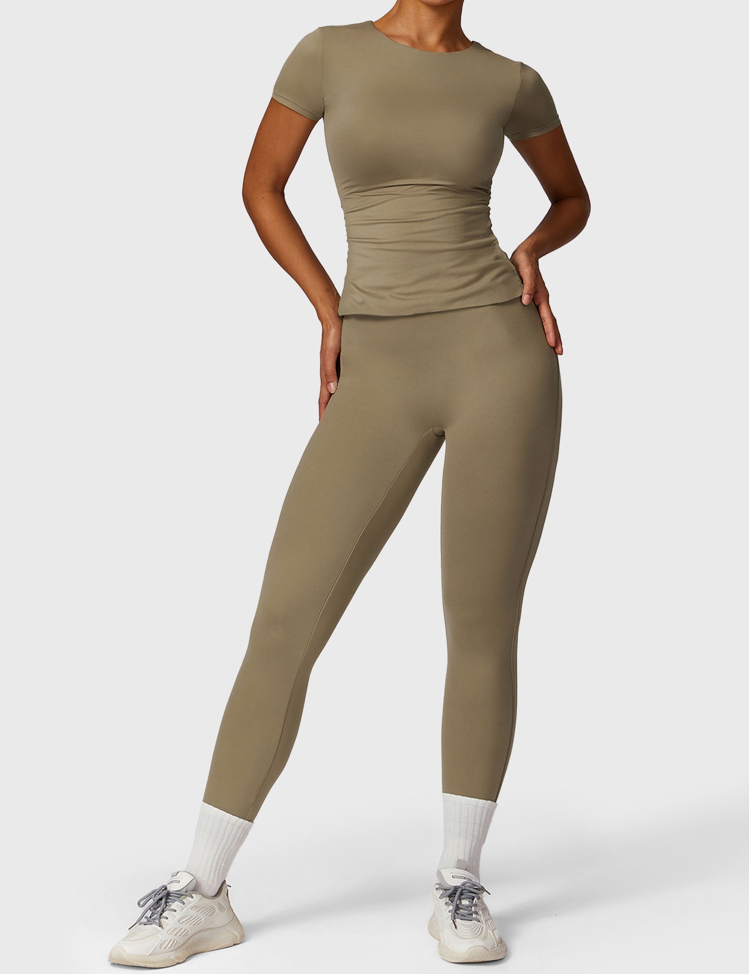 Gymfit T-shirt with short sleeves and round neckline - Gymfit