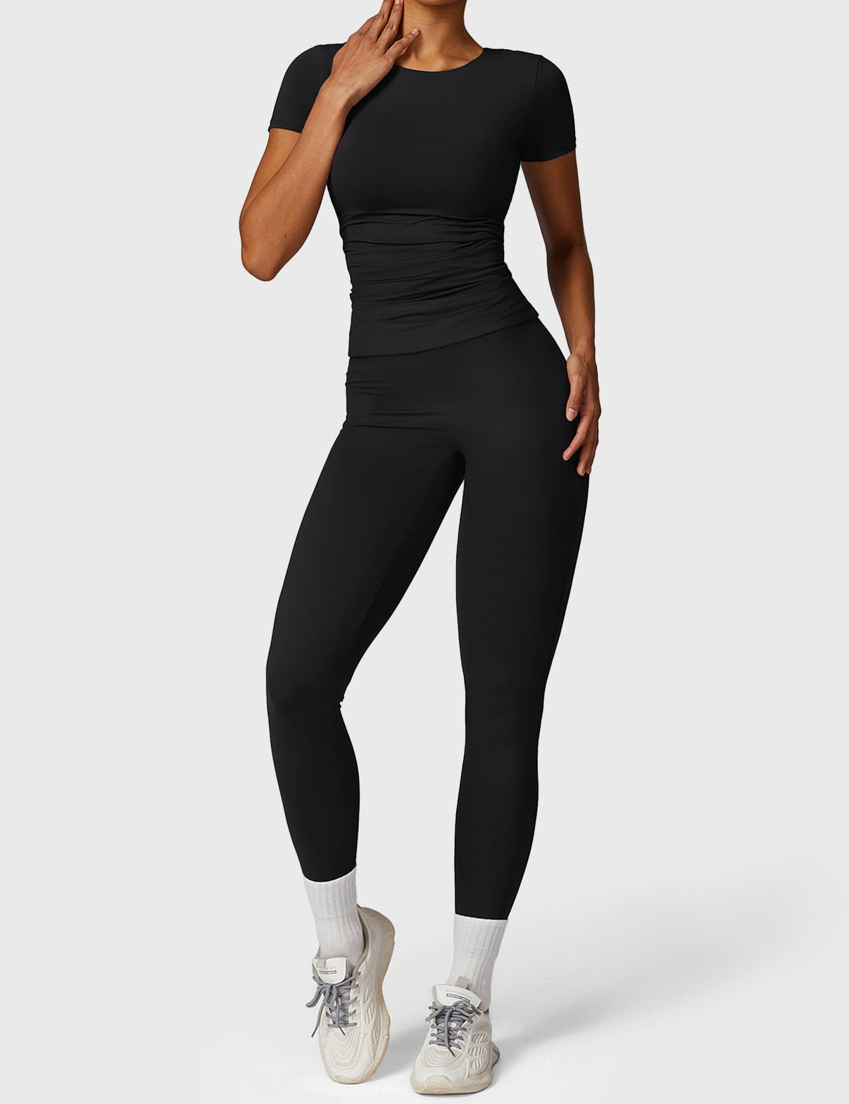 Gymfit T-shirt with short sleeves and crew neck - Gymfit