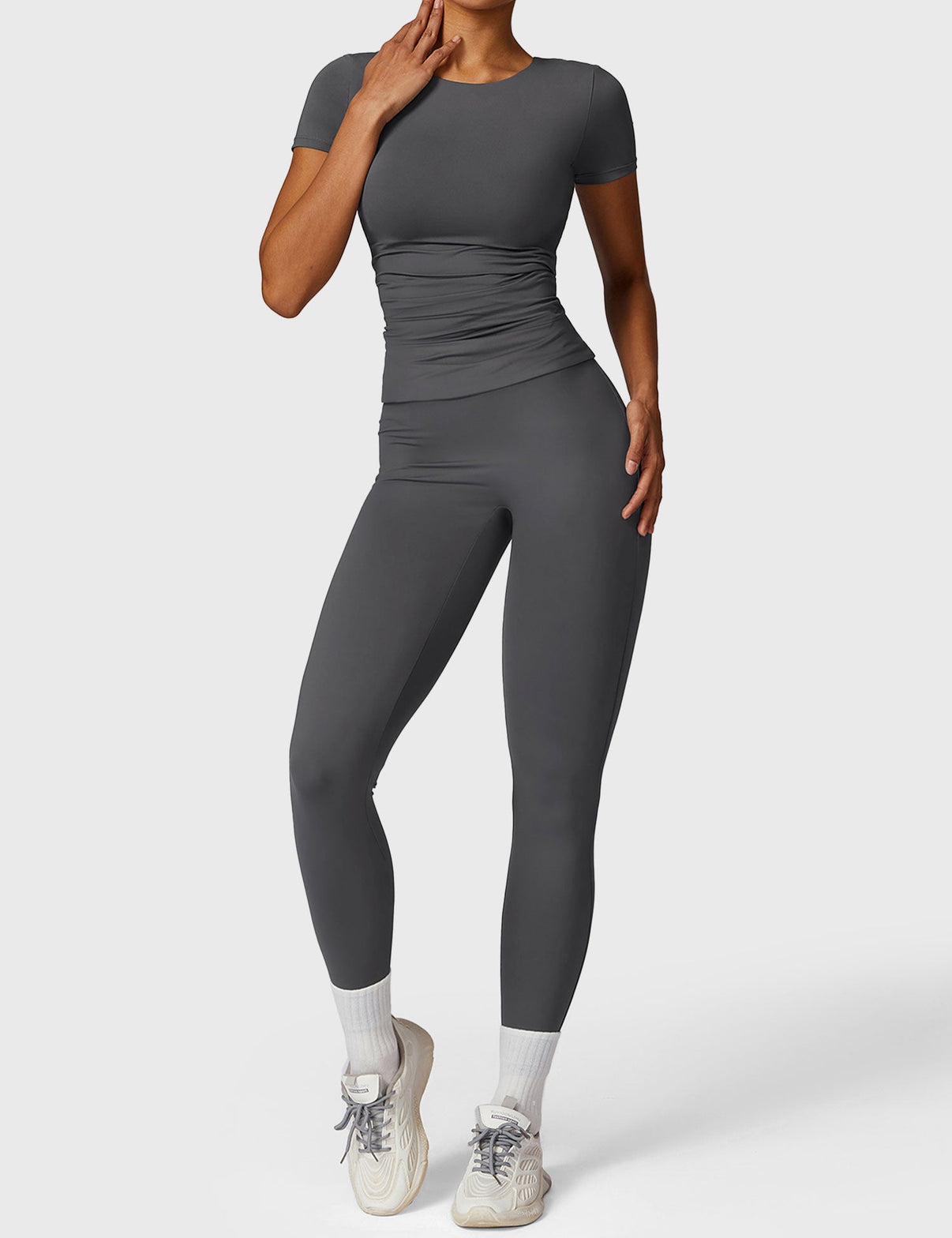 Gymfit T-shirt with short sleeves and round neck - Gymfit