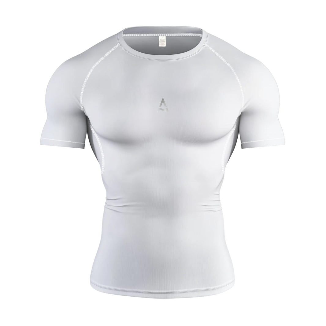 Gymfit Silver Compression T-Shirt - Gymfit