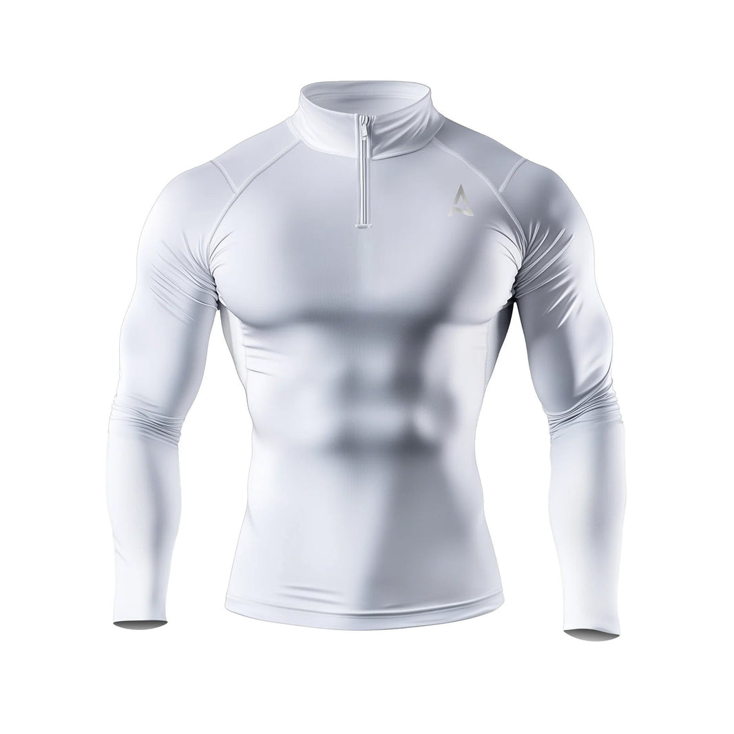 Gymfit Silver Compression Zip - Gymfit
