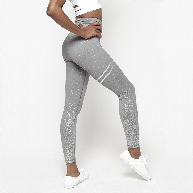 Gymfit - Shiny Stripe Leggings - Gymfit