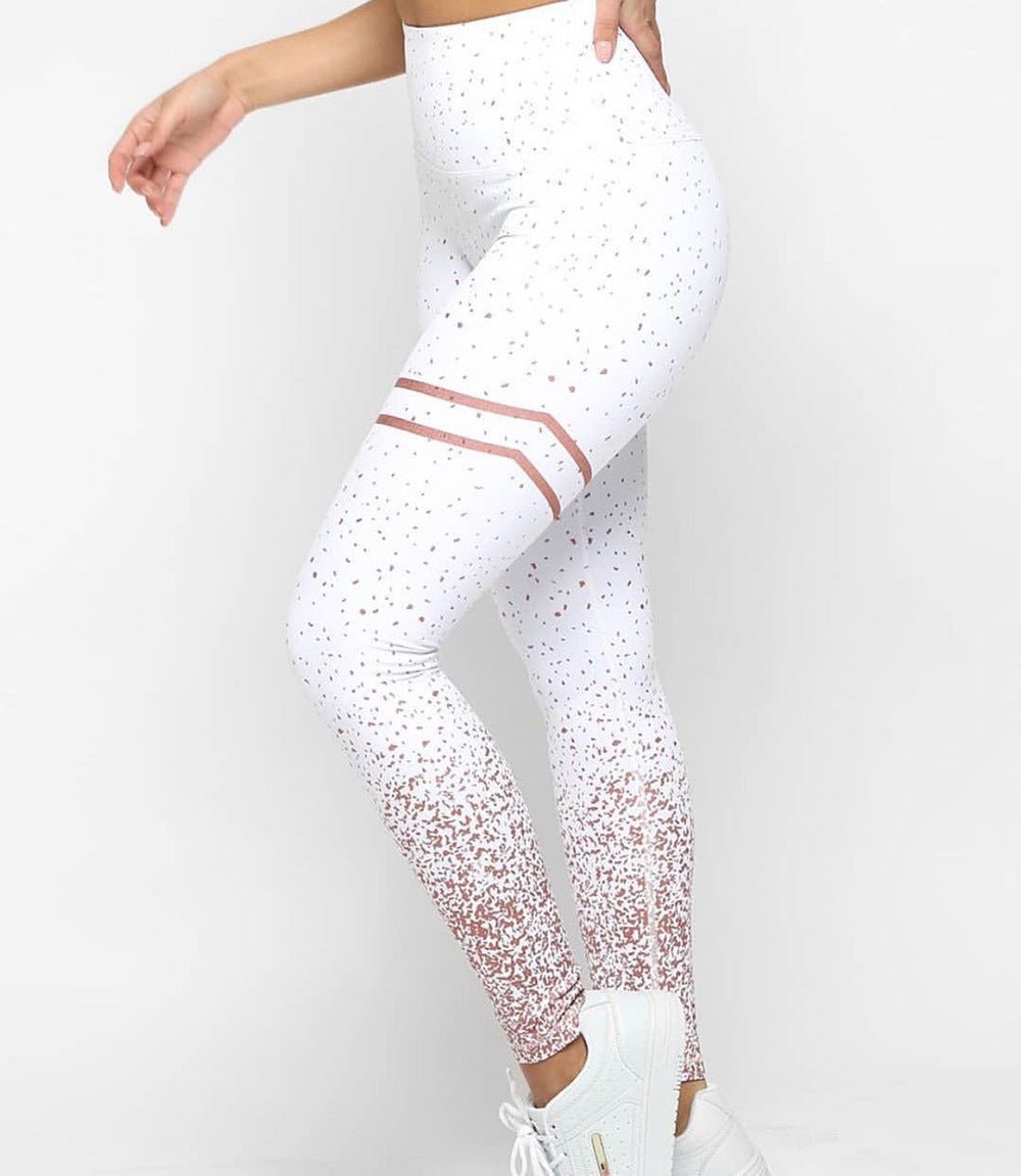 Gymfit - Shiny Stripe Leggings - Gymfit