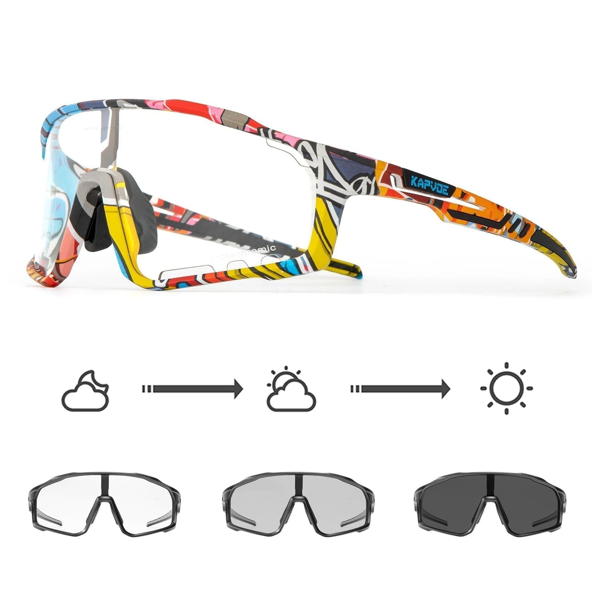 Gymfit Sport Kapvoe Sunglasses - Gymfit