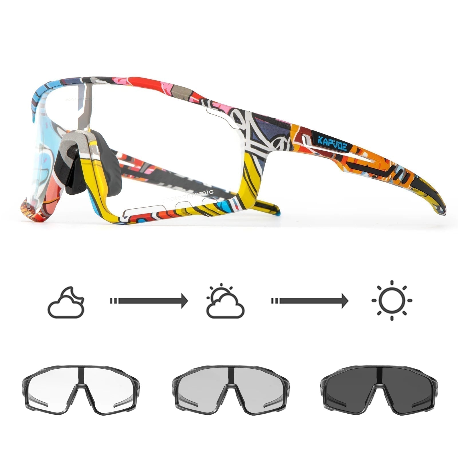 Gymfit Sport Kapvoe Sunglasses - Gymfit