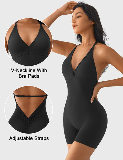 Gymfit Taylor Backless Overall - Gymfit