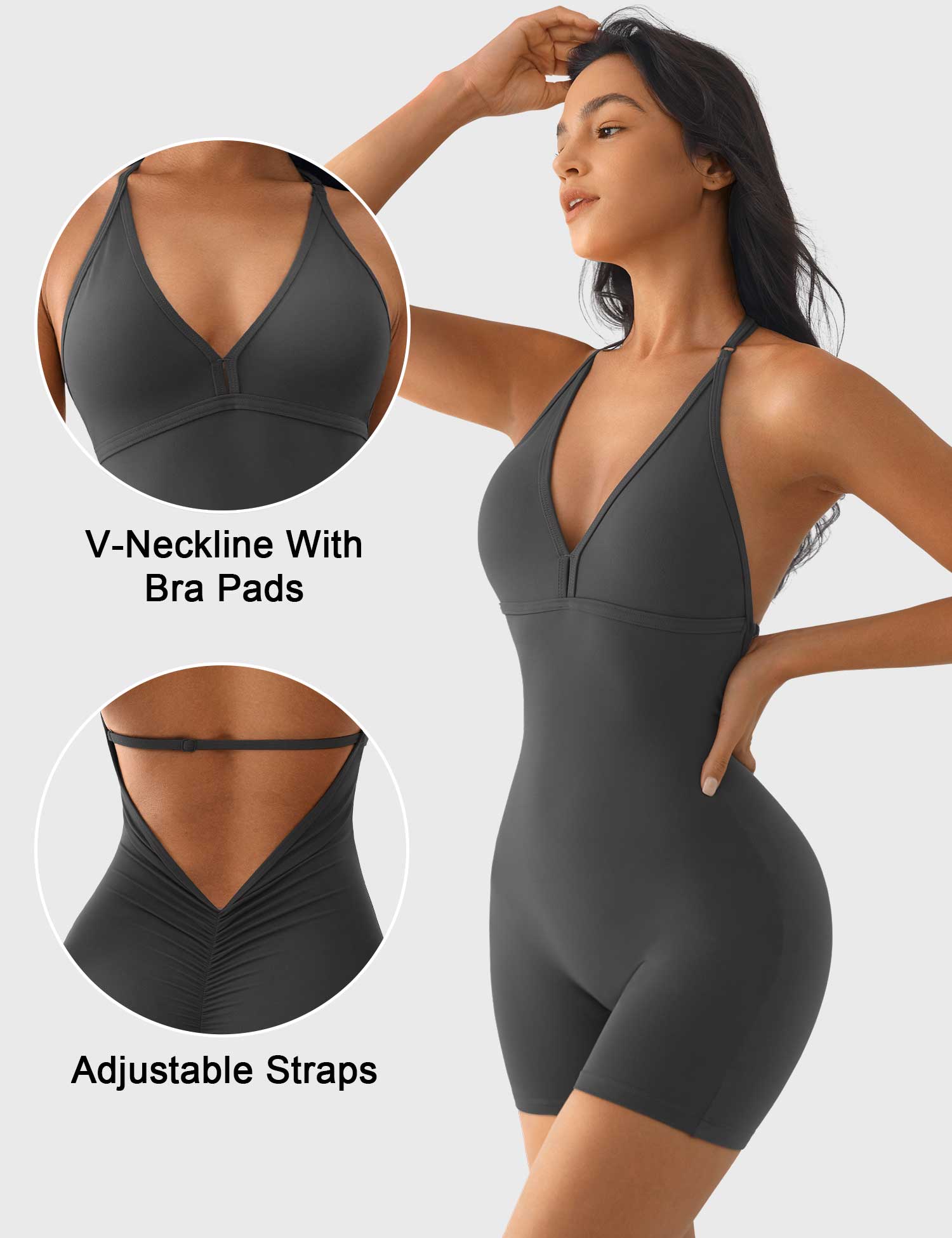 Gymfit Taylor backless bodysuit - Gymfit