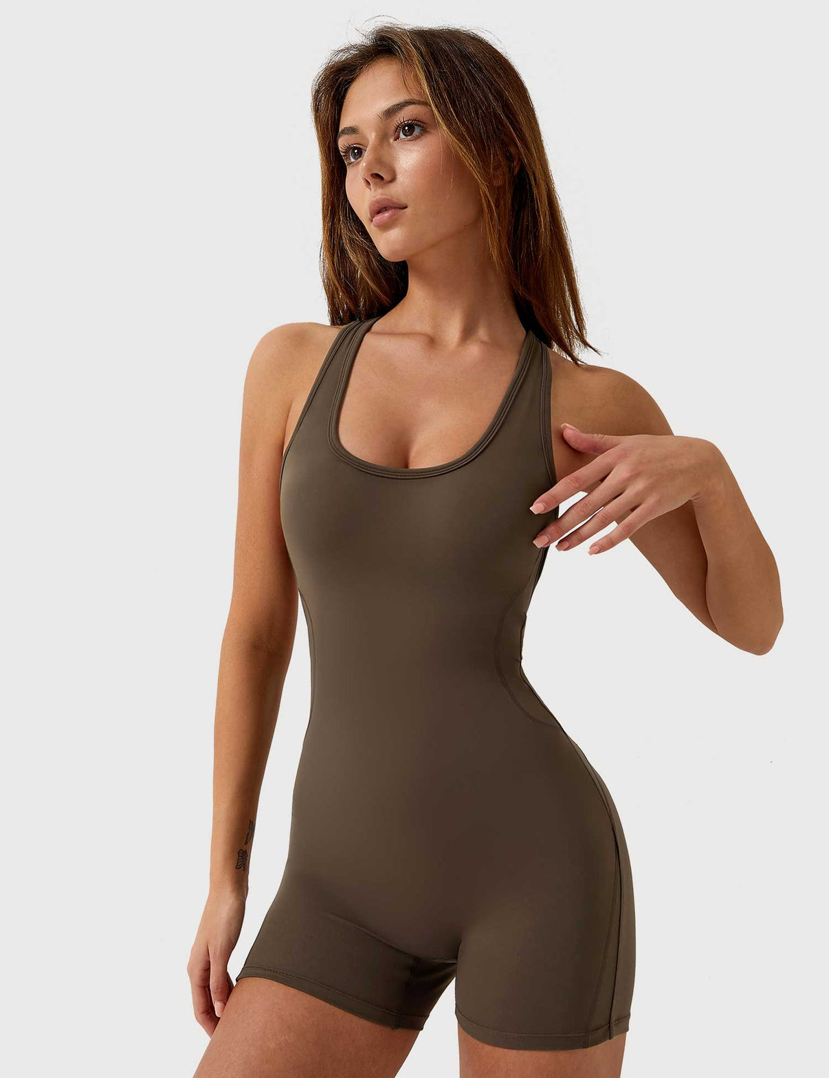 Gymfit U - Neck Back Jump Suit - Gymfit
