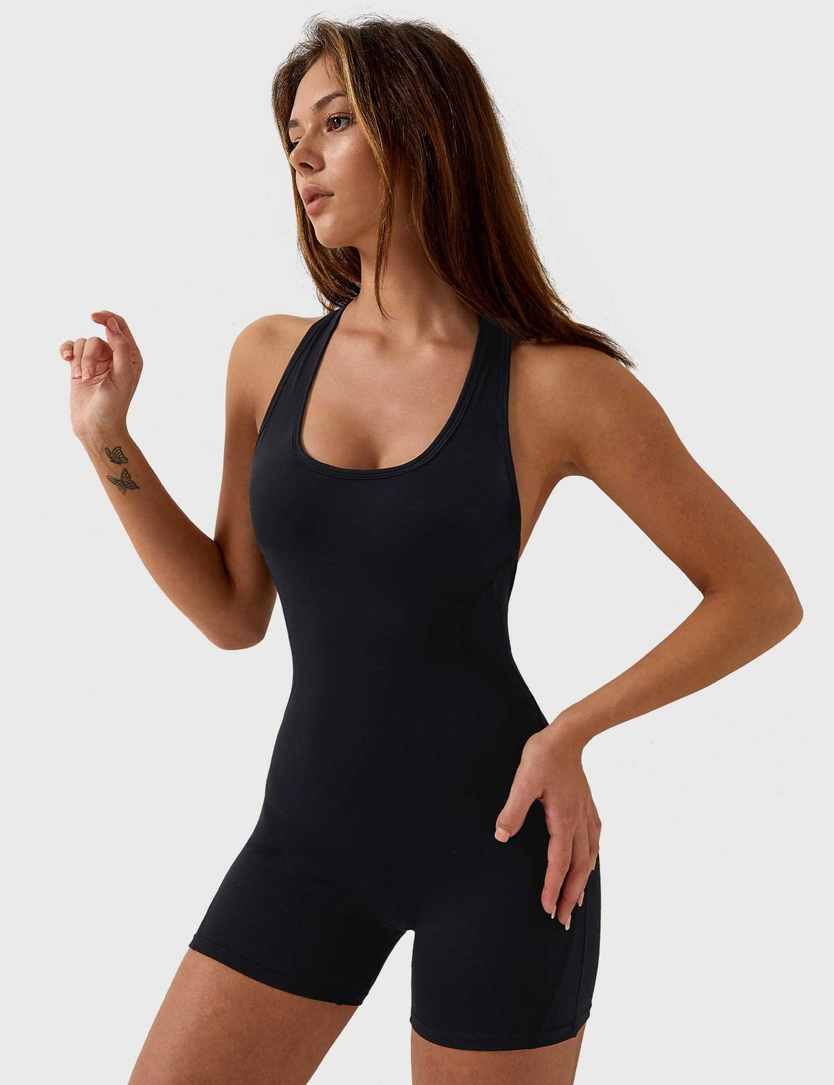 Gymfit U - Neck Back Jump Suit - Gymfit