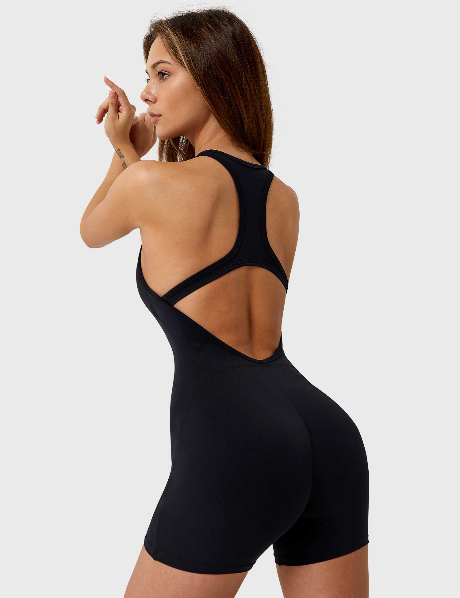 Gymfit U - Neck Back Jump Suit - Gymfit