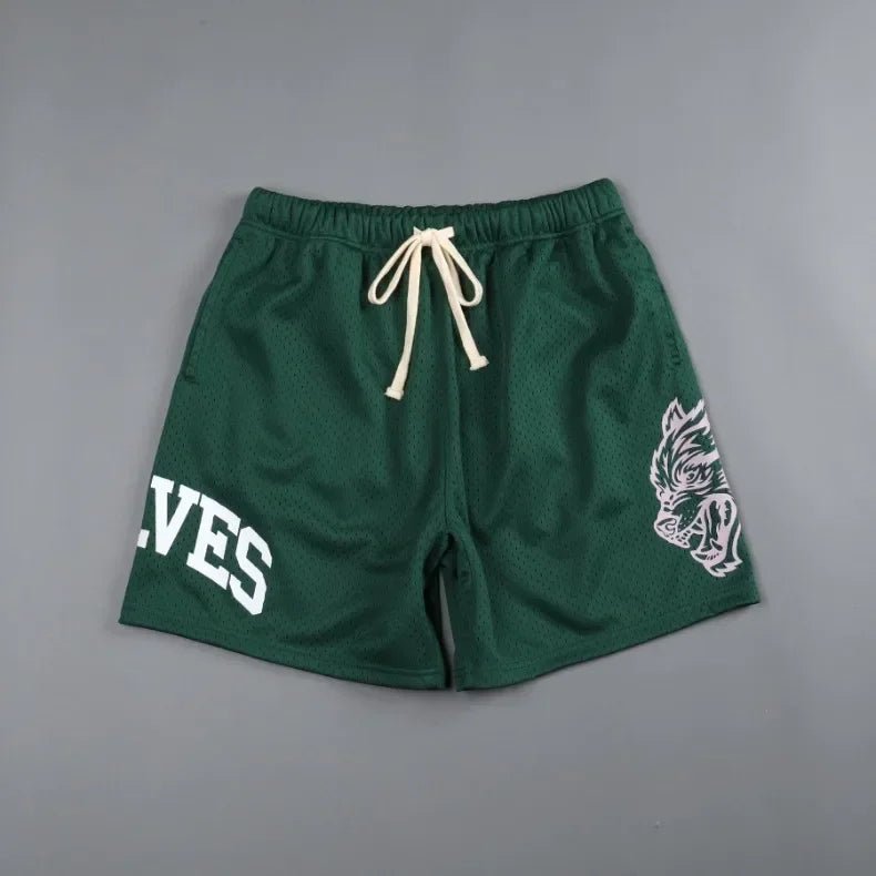 Gymfit Wolves Mesh Shorts - Gymfit