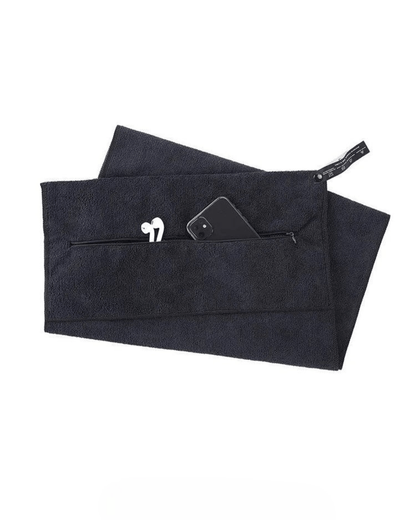 Gymfit Zip - Pocket Microfiber Towel - Gymfit