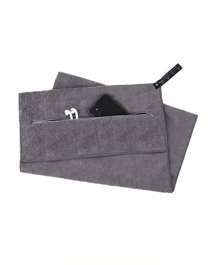 Gymfit Zip - Pocket Microfiber Towel - Gymfit