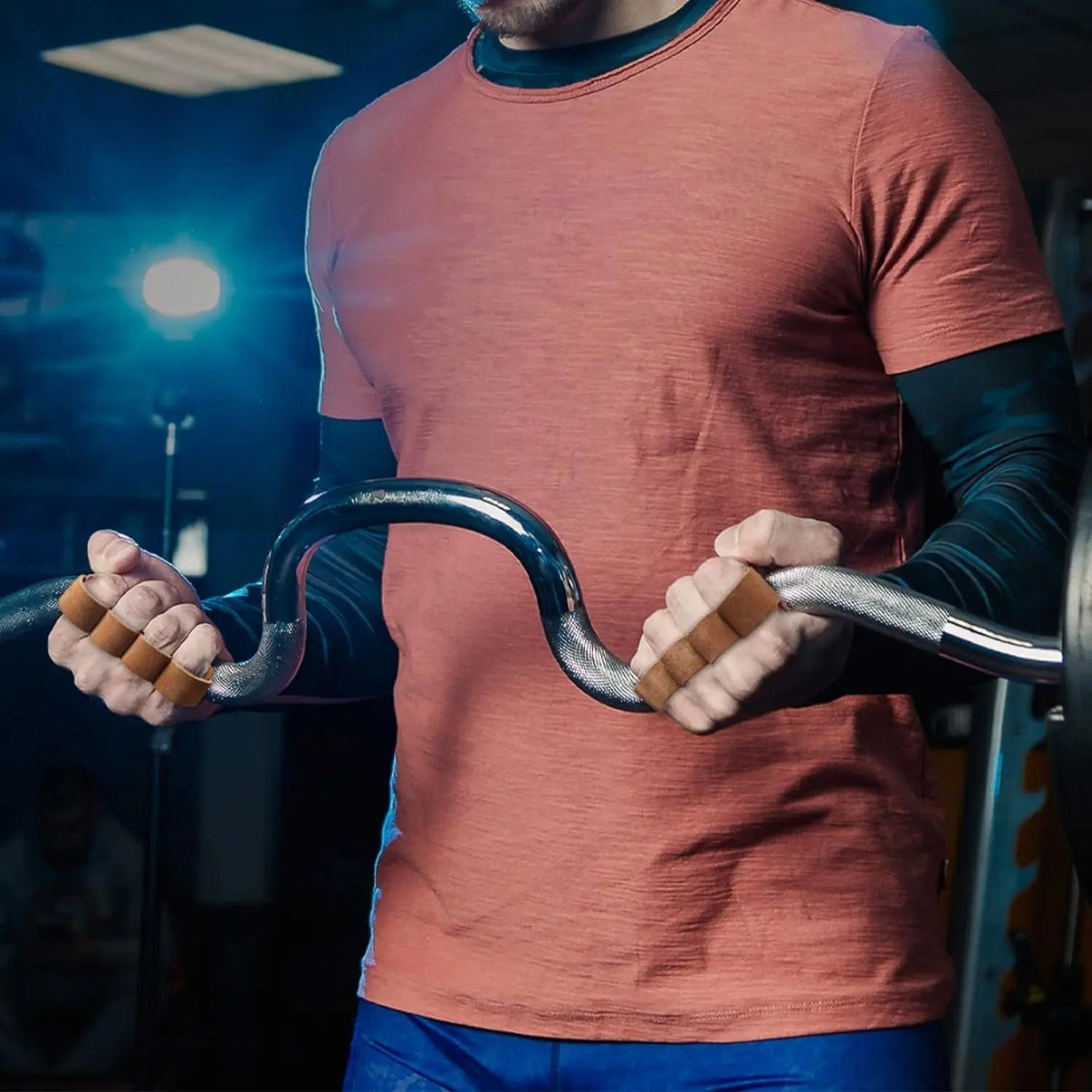 Leather sports gloves - Gymfit