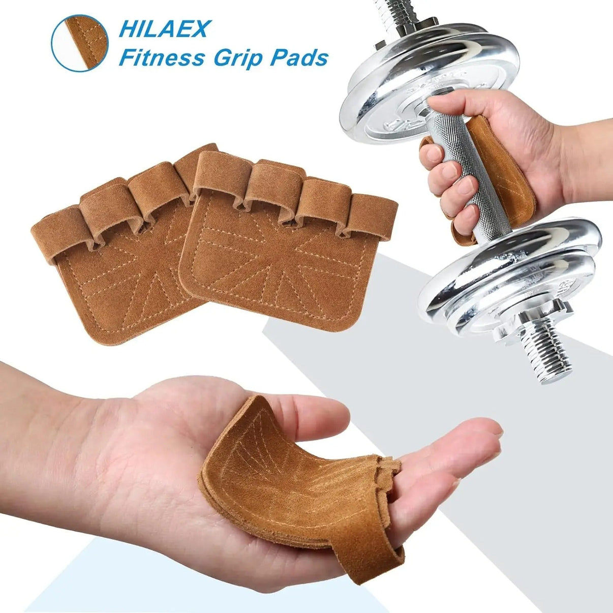 Leather sports gloves - Gymfit