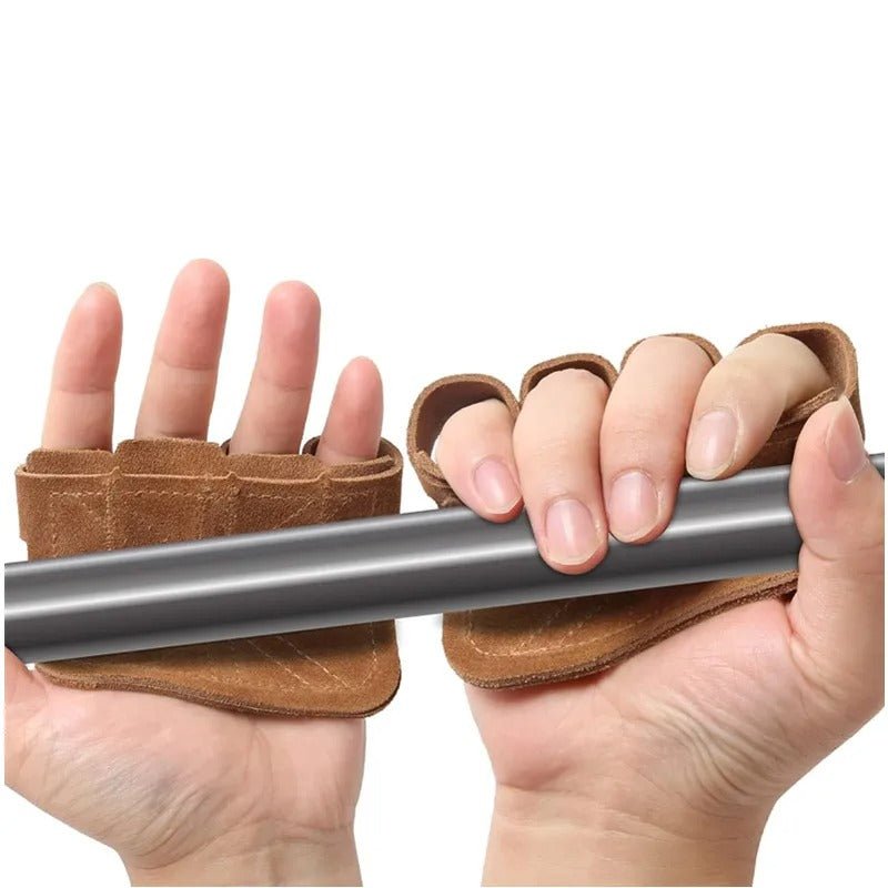 Leather sports gloves - Gymfit