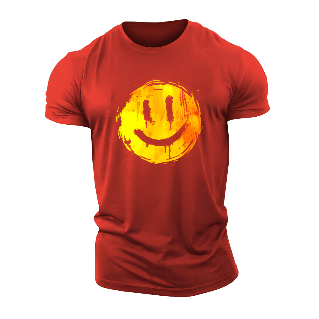 Happy Smiley T-Shirt - Gymfit